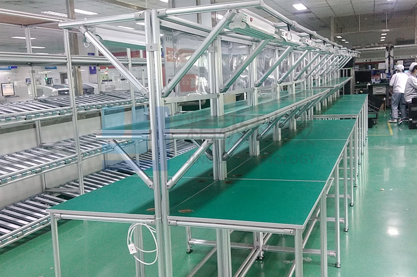 智能工業(yè)交換機生產(chǎn)線